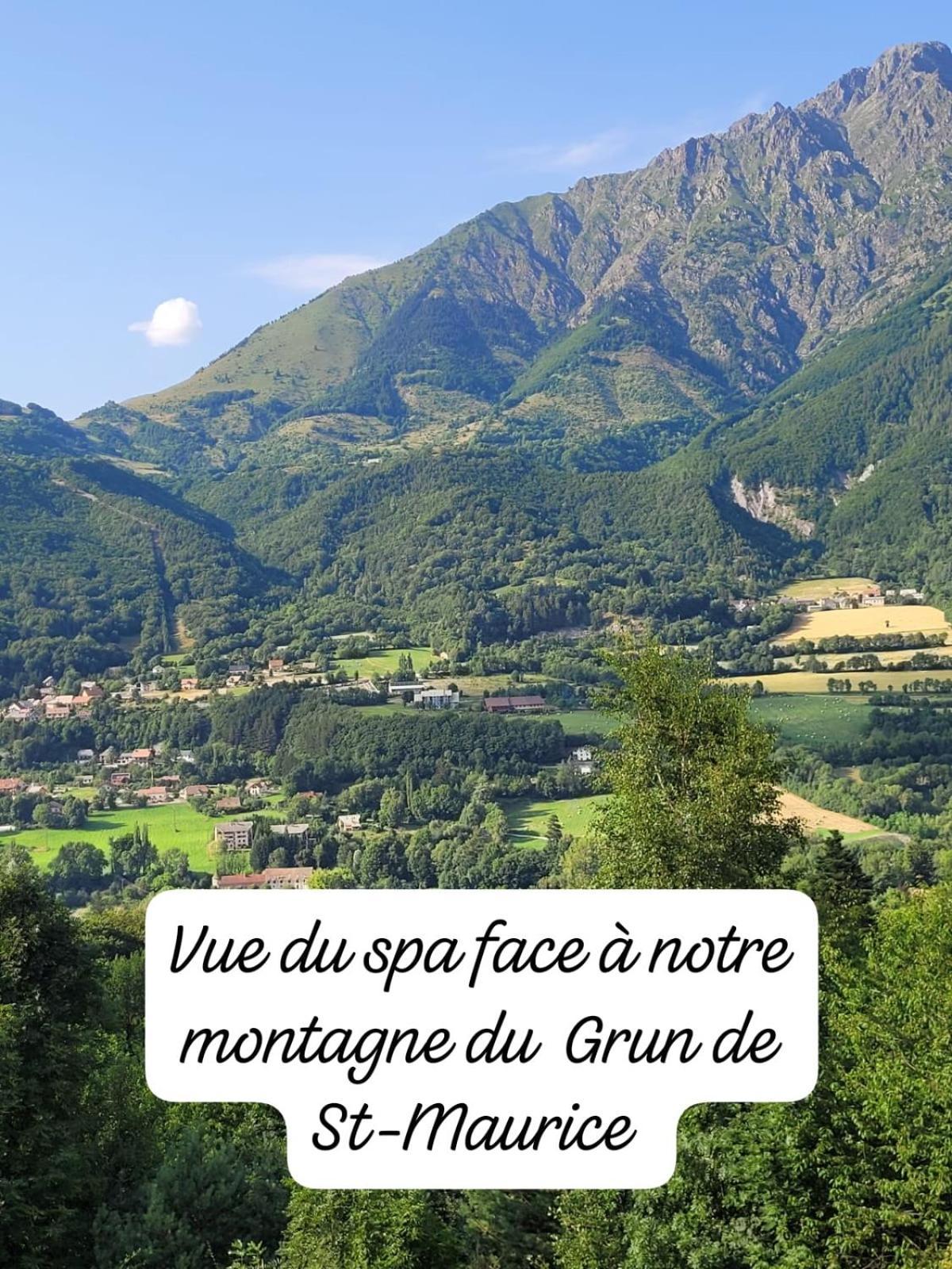 Les Clarines Perceneige - Chambre D'Hotes Vue Sur Montagne & Spa Saint-Jacques-en-Valgodemard Luaran gambar